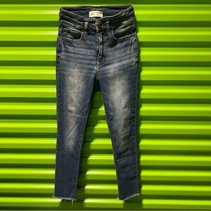 BKE Billie Slim Fit High Rise Ankle Skinny Jeans Size 25